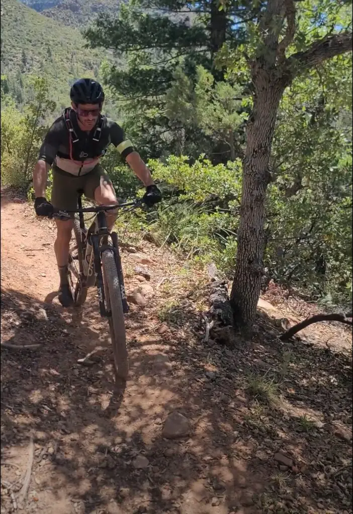 mountain biker